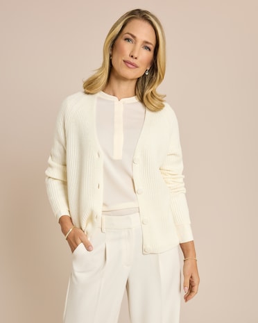 Produktabbildung für Cardigan Patentstrick