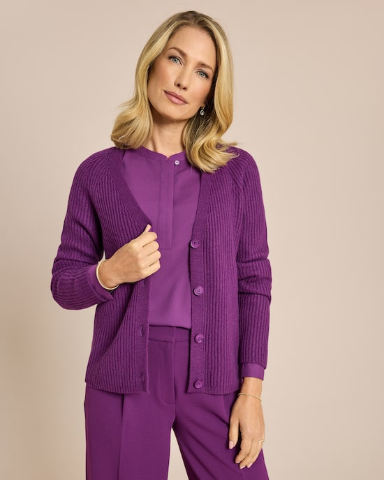 Produktabbildung für Cardigan Patentstrick