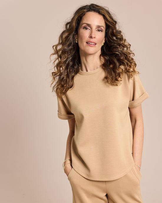 Produktabbildung für Soft Sweat Pullover kurzarm