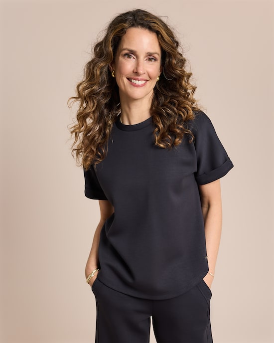 Produktabbildung für Soft Sweat Pullover kurzarm