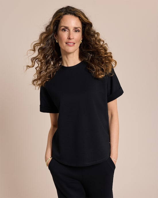 Produktabbildung für Soft Sweat Pullover kurzarm