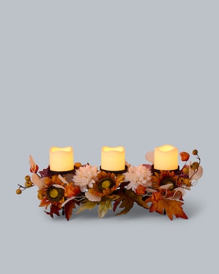 Produktabbildung 2 für Gesteck "Herbst-Sonne" mit LED-Kerzen