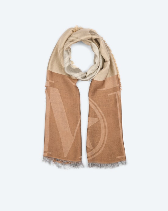 Produktabbildung für Jacquard-Schal mit Logodesign