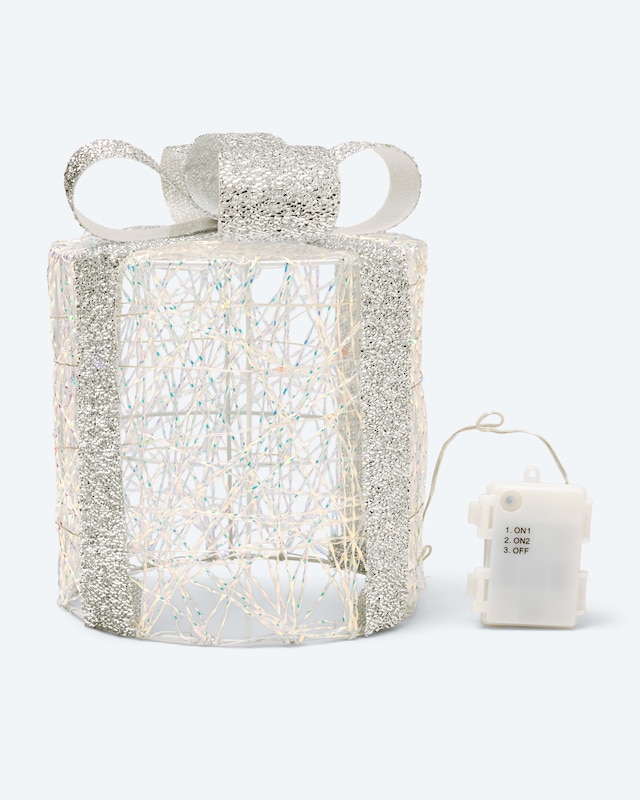 Outdoor-LED-Geschenk mit Folieneffekt
