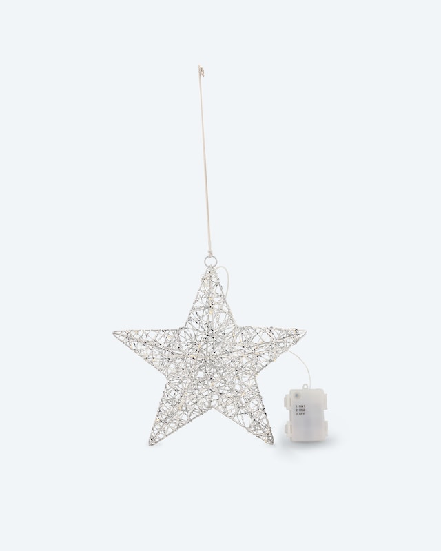 Outdoor-LED-Stern mit Folieneffekt