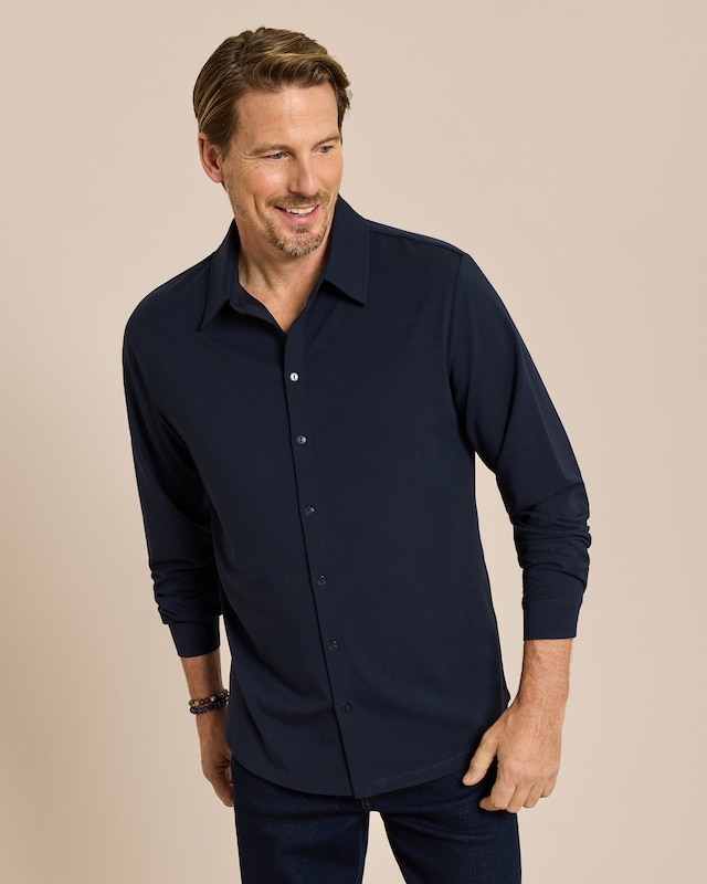 Menswear Jersey Hemd