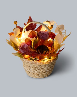 Produktabbildung 2 für LED-Körbchen "Herbst-Design"
