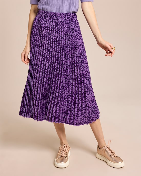 Produktabbildung für Plissee Rock mit Print