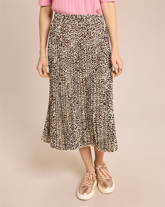 Produktabbildung für Plissee Rock mit Print