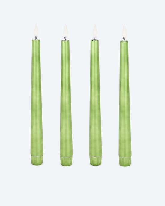 Produktabbildung für LED-Stabkerzen "Shiny", 4tlg.