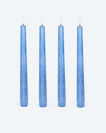 Produktabbildung für LED-Stabkerzen "Shiny", 4tlg.
