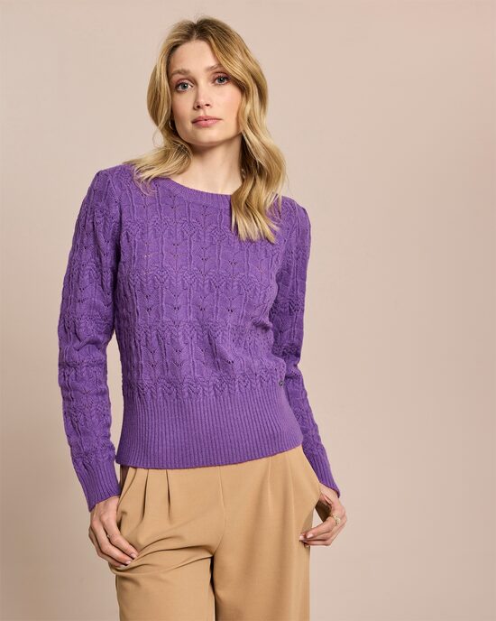 Produktabbildung für Pullover mit schönem Strickmuster