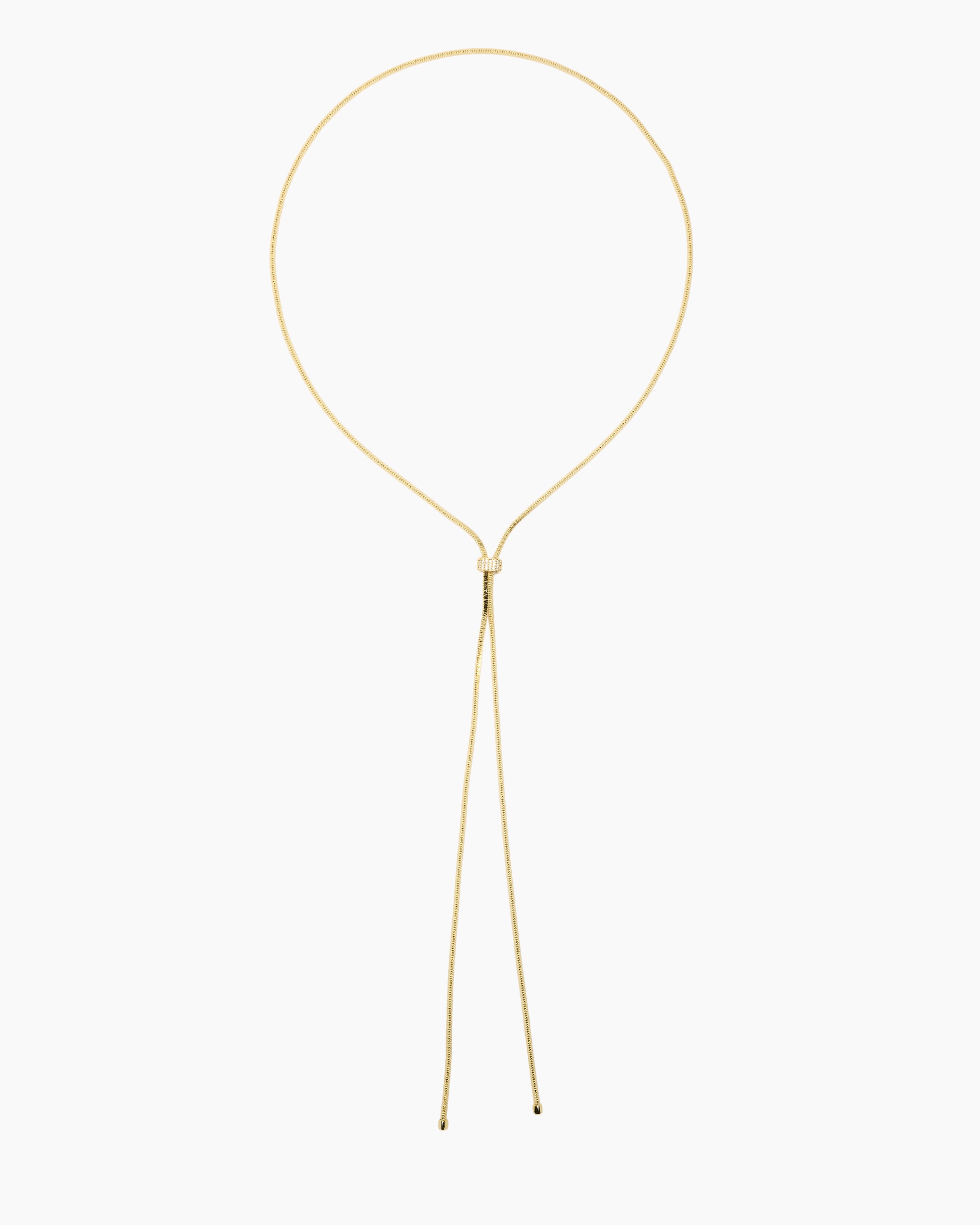 Produktabbildung für Y-Collier mit Zirkonia