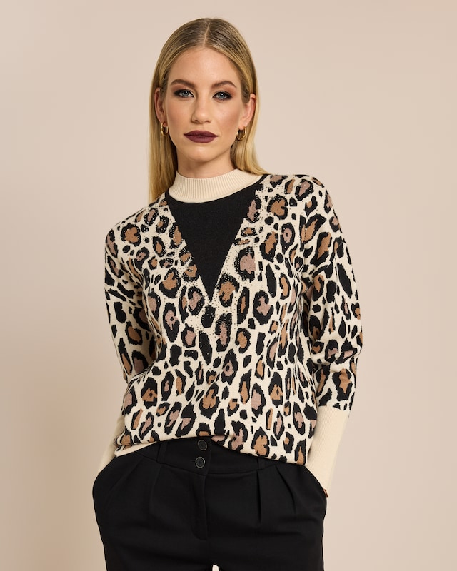 Pullover mit Jacquard