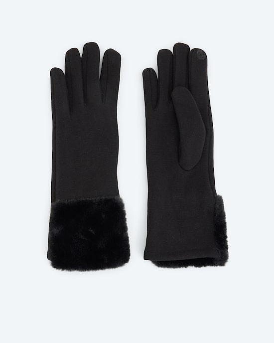 Produktabbildung für Handschuhe mit Kuschelfell-Besatz