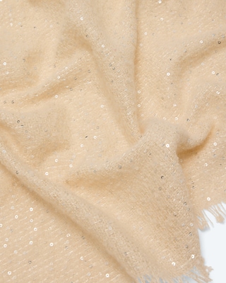 Produktabbildung 5 für Bouclé-Schal mit Pailletten