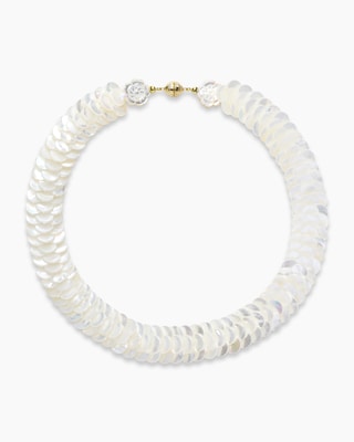 Produktabbildung 1 für Perlmutt-Collier