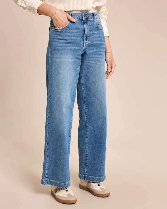 Produktabbildung für Jeans Hose weites Bein