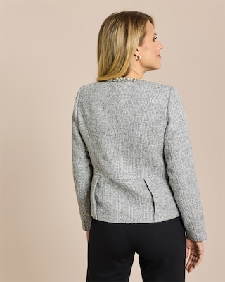 Produktabbildung 4 für Blazer mit Perlendeko