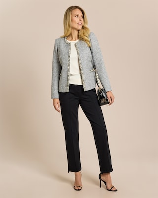 Produktabbildung 3 für Blazer mit Perlendeko