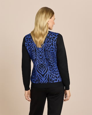 Produktabbildung 3 für Pullover mit Animalmuster