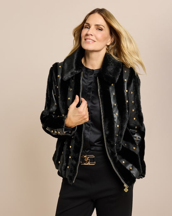 Produktabbildung für Jacke mit Nieten