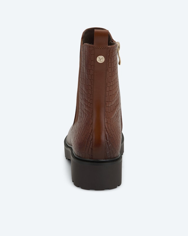 Caprice Stiefelette Elegante Lederstiefeletten für Damen HSE