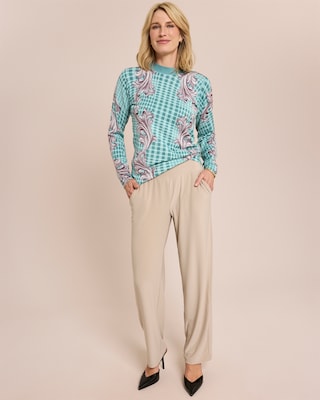 Produktabbildung 3 für Classic Pullover Karo-Ornamentmuster