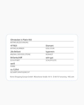 Produktabbildung 4 für Brillant-Ohrstecker 0,20 ct