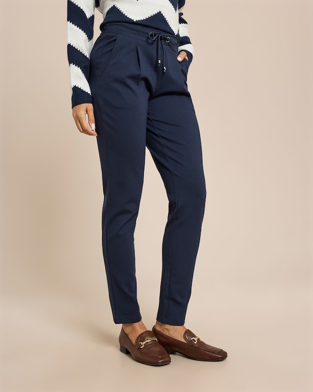Schlupfhose in Chinoform