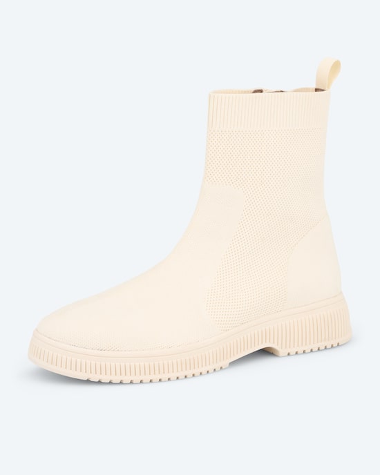 Produktabbildung für Stiefelette aus Strick