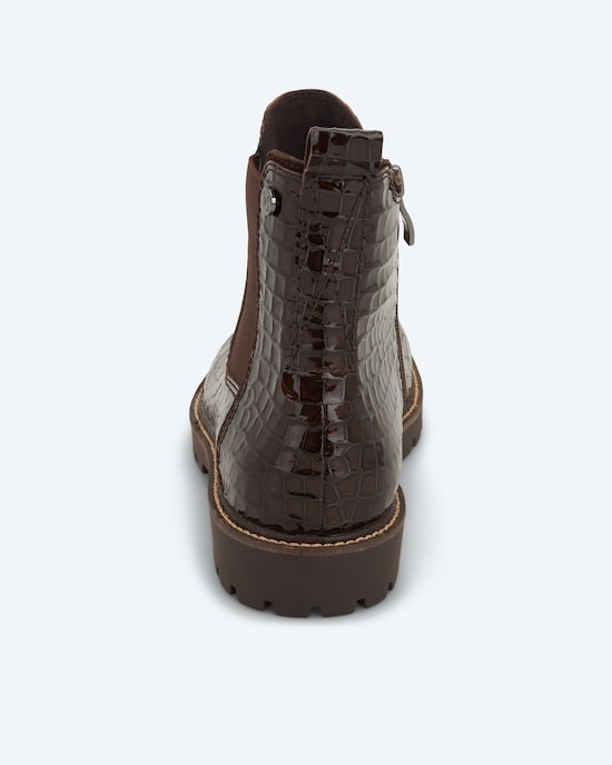 Produktabbildung für Stiefelette in Krokolack