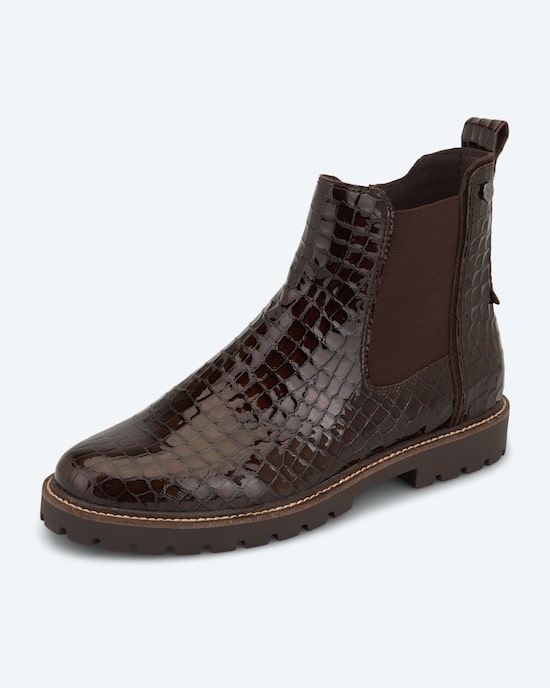 Produktabbildung für Stiefelette in Krokolack