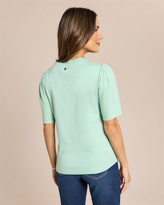 Produktabbildung 4 für Shirt mit Ausschnittdetail