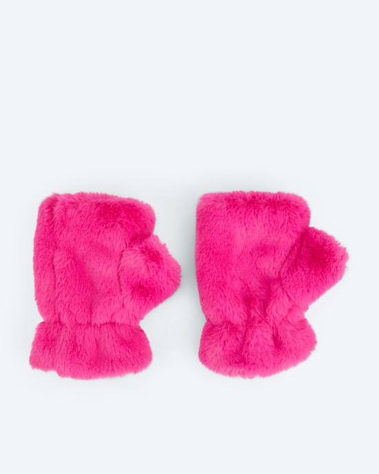 Produktabbildung für Webpelz Halbfinger-Handschuhe