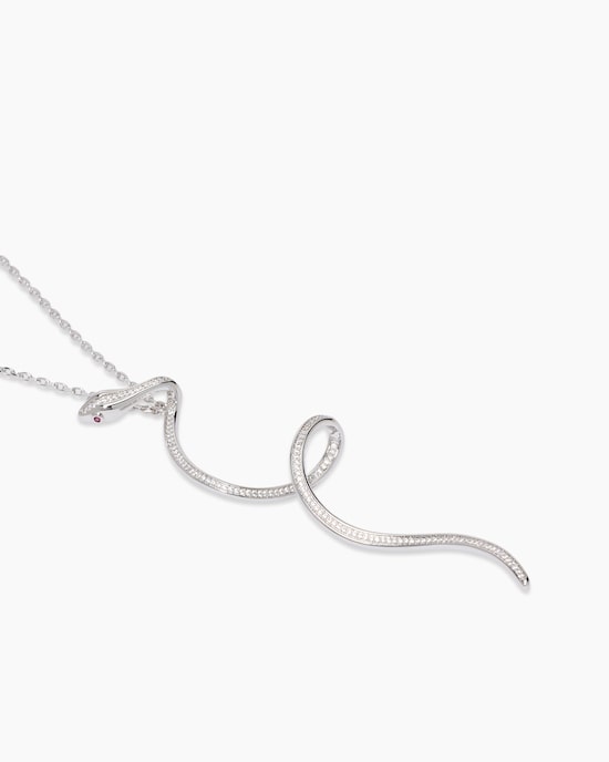 Produktabbildung für Kette und Anhänger mit Zirkonia