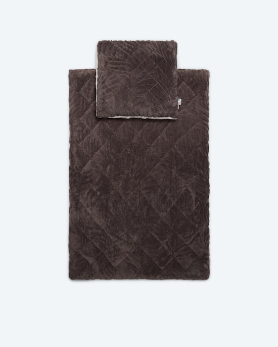 Produktabbildung für Fluffy Betten-Set in Lammfell-Optik, 2tlg.