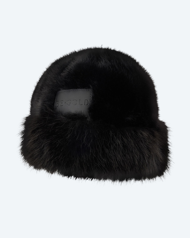 Webpelzhut mit Logo-Patch