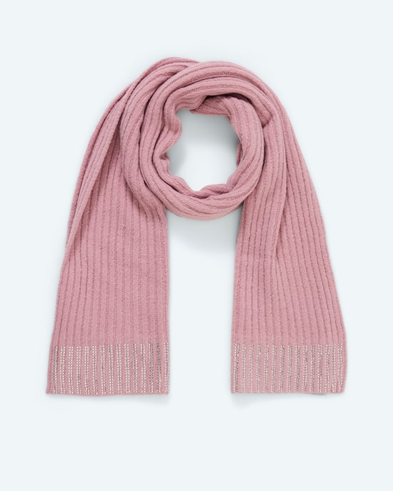 Produktabbildung für Strickschal mit Steinchen