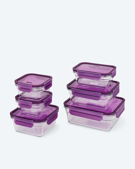 Produktabbildung für Glasdosen-Set backofenfest, 6tlg.