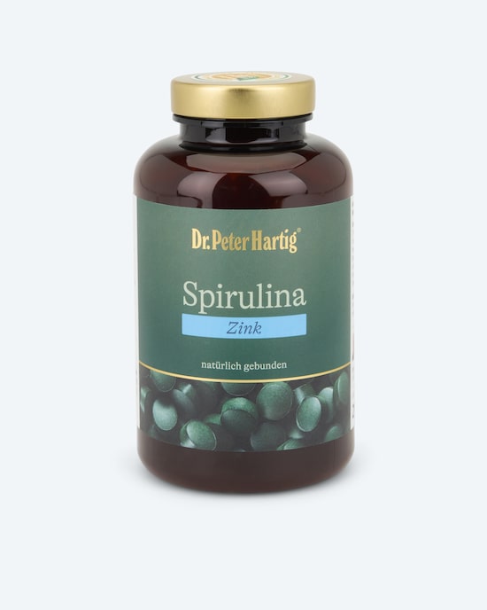 Produktabbildung für Spirulina Zink, 1.080 Presslinge