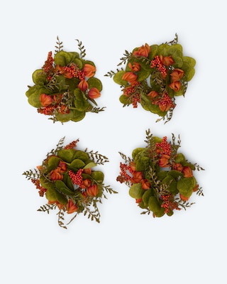 Produktabbildung 1 für Mini-Kränze "Lampionblume", 4tlg.
