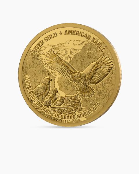 Produktabbildung für Goldmünze Colorado Rivergold American Eagle