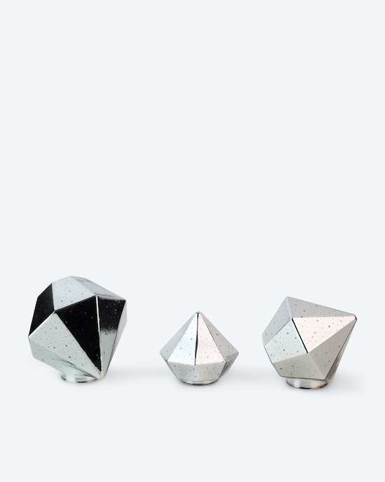 Produktabbildung für LED-Glasdiamant, 3tlg.