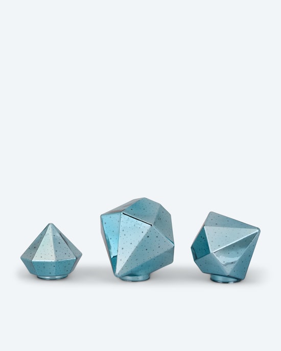 Produktabbildung für LED-Glasdiamant, 3tlg.