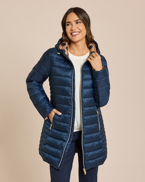 Produktabbildung für Steppjacke mit Fake Down Füllung