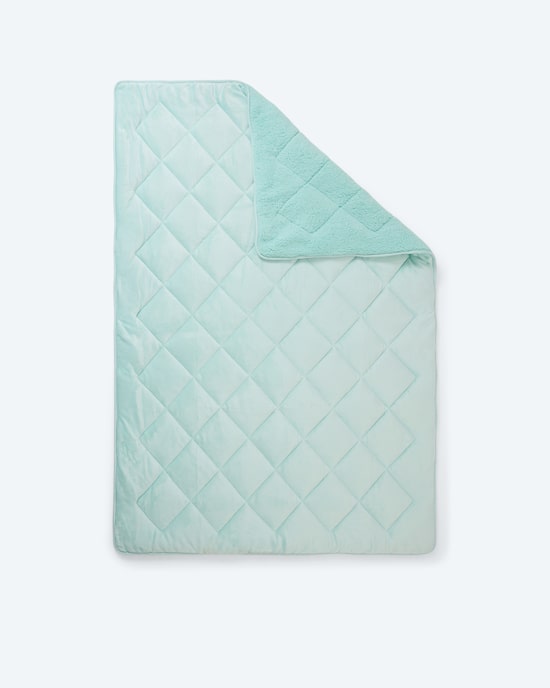 Produktabbildung für Steppbett in Cashma Plüsch/ Lammfell-Optik