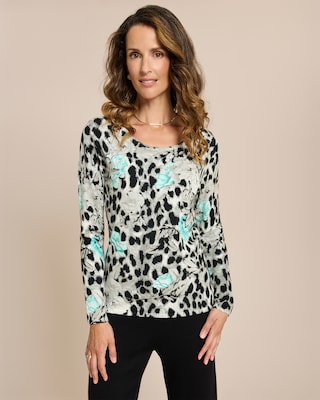 Produktabbildung 2 für Classic Pullover Animalblüte