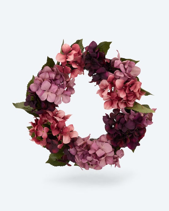 Produktabbildung für Dekokranz Hortensie