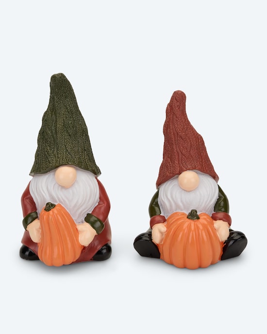 Produktabbildung für LED-Formkerzen "Herbstwichtel", 2tlg.